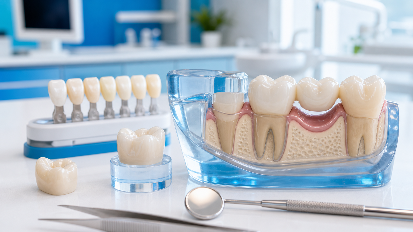 Dental crowns and bridgework model in Nairobi CBD
